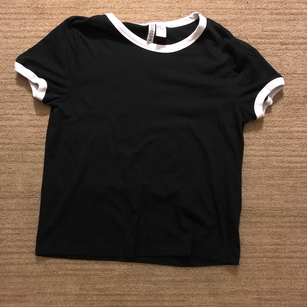 Black shirt from H&M!
